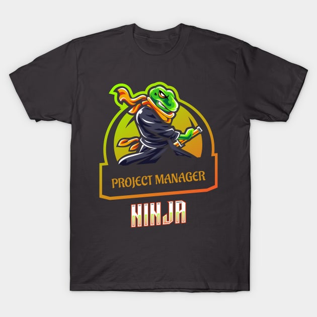 Project Manager Ninja T-Shirt by ArtDesignDE